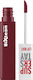Sixteen Cosmetics Υγρό Κραγιόν Matte 123 Burgundy 4.5ml