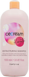 Inebrya Ice Cream Shampoos Reconstruction/Nourishment 1000ml