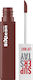 Șaisprezece Rujuri de Buze Super Stay Lip Matte #122 - Brown Sugar