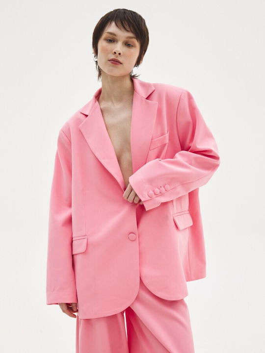 SunsetGo! Women's Blazer Pink