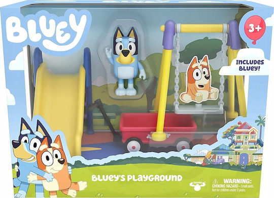 Moose Toys Bluey Playground Figure Figurine 13016 Blu 13016