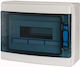 Eaton Wall mounted Waterproof 12-Elements Fuse Box with 1 Row