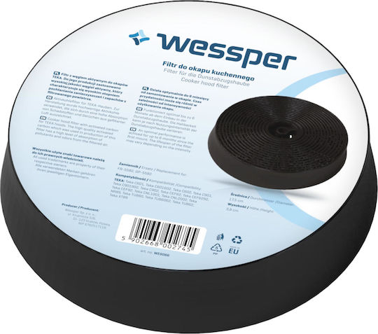 Wessper Replacement Activated Carbon Filter Vent Hood Compatible with Teka