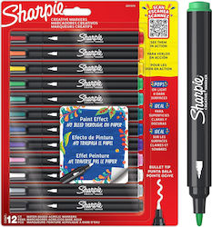 Sharpie Ακρυλικοί Μαρκαδόροι Acrylic Markers 12τμχ