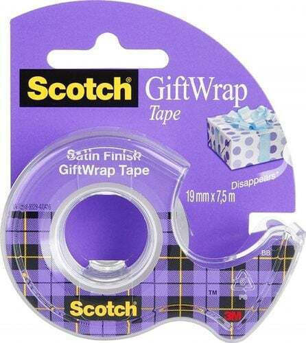 3M Bandă Scotch 19mm x 7.5m 1buc Transparent