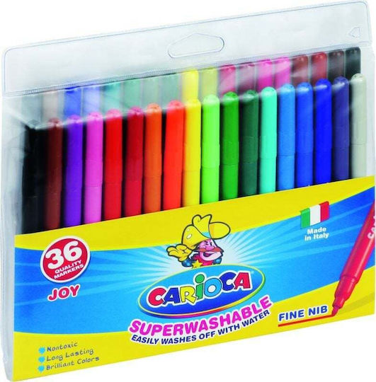 Herlitz Drawing Markers 2mm Thick Set 36pcs