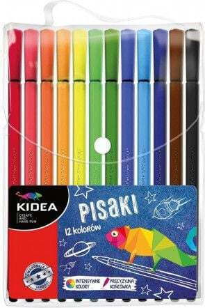 Derform Μαρκαδόροι Ζωγραφικής Neon Σετ 12 χρώματα