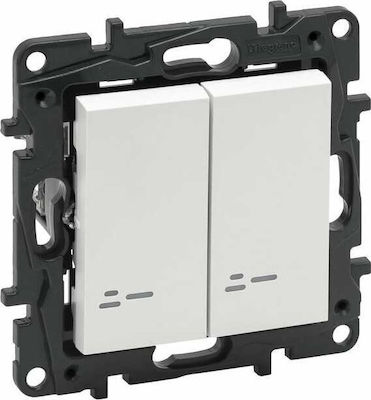 Legrand Wall Switch White