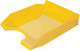 Office Products Tava de documente Plastic Yellow