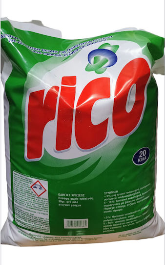 Rico Απορρυπαντικό Ρούχων σε Σκόνη 20kg