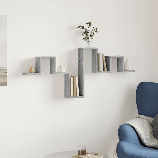 Grey Sonoma Wall Shelf 104.5x10x43cm