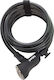OnGuard Bicycle Cable Lock with Key / Combination Gray