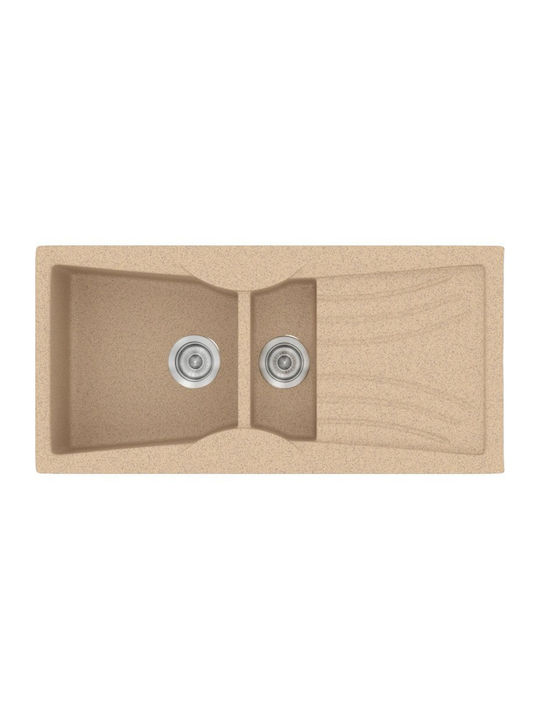 Sanitec Classic Drop-In Sink Synthetic Granite ...