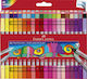 Faber-Castell Zeichenstifte 1mm Feine Set 40 Farben