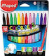 Maped Maped Drawing Markers Coarse Set 12 Colours