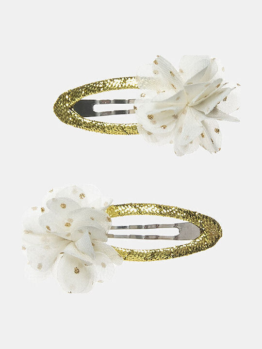 Alouette Glitter Set of Kids Hair Clips with Ha...