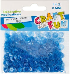 Craft with Fun Διακοσμητικό Στοιχείο για DIY Κατασκευές Μπλε