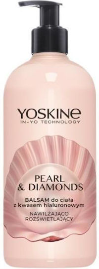 Yoskine Feuchtigkeitsspendende Balsam Körperpflege mit Hyaluronsäure 400ml