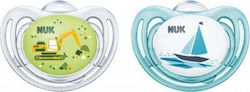 Nuk Orthodontic Silicone Pacifiers for 18-36 months 2pcs