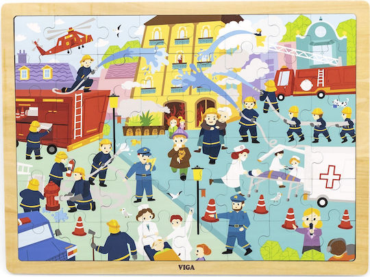 Wooden Kids Puzzle 48pcs Viga Toys