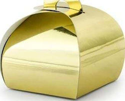 PartyDeco Geschenkverpackung Gold 10 Stück