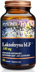 Doctor Life Laktoferrin Blf 100mg Dietary Supplement Supporting Immunity 30 Capsules