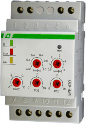 F&F Phase 1-Pole Power Relay 16A 230V