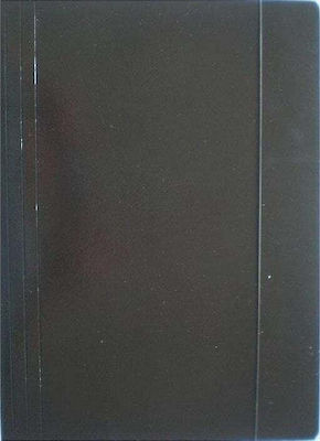 Ziemia Obiecana Folder with Ears for Paper A4 Black