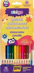 Strigo Creioane Colorate Verzi Set 12 Buc