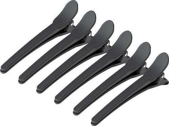 Activeshop Haarspangen E-17 10 Stück 10,5 cm Schwarz
