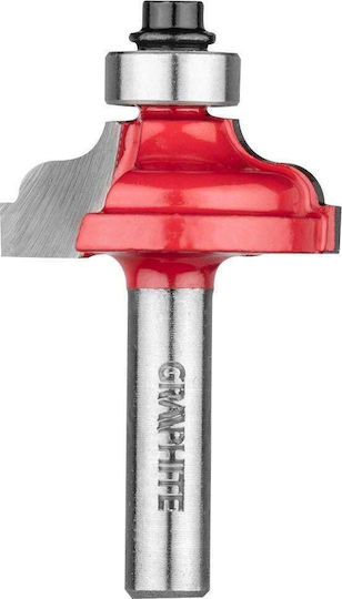 Graphite Cutter Bit Hartmetall für Holz 12.9mm x 32mm x 8mm mit Kugellager