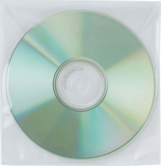 Q-Connect CD/DVD Sleeve Transparent 50pcs