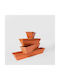 Sterk Pot Plastic Brown 60x16x19cm.