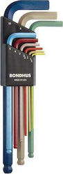 Bondhus Set 9 Allen Wrenches
