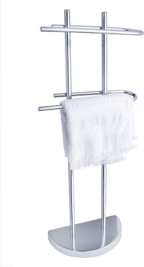 AWD Interior Raft De Haine De Baie Simplu 38x88.5cm Inox Gri AWD Interior Raft De Haine De Baie Simplu 38x88.5cm Inox Gri
