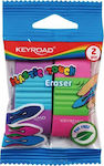 Keyroad Eraser for Pencil and Pen 2pcs