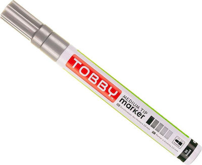 Tobby Marker indelebil Argint 1buc