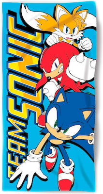 Sega Hedgehog Kids Beach Towel 140x70cm