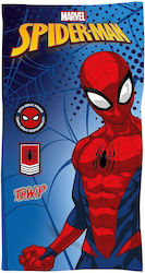 Summertiempo Παιδική Πετσέτα Θαλάσσης Μπλε Spiderman