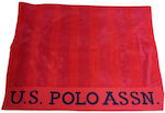 U.S. Polo Assn. Thor Red Beach Towel