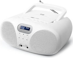 Muse Portable Radio-CD Player Equipped with Radio / CD White