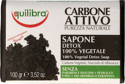 Equilibra Carbo Detox 100% Vegetable Detox Soap 100g Equilibra Carbo Detox 100% Vegetable Detox Soap 100g
