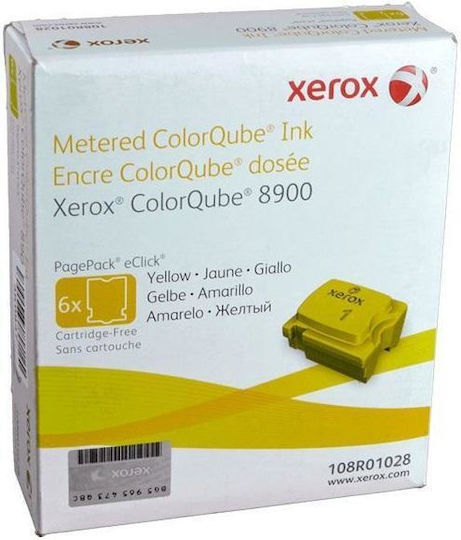 Xerox ColorQube 8900 Original InkJet Printer Ink Yellow (108R01028)