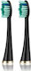 Seysso Gold Anti Plaque Spare Heads 2 Pcs Black