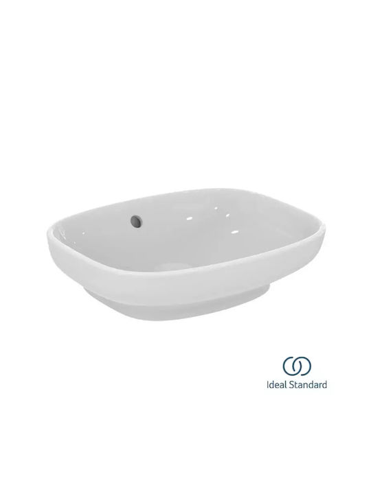 Ideal Standard Aufsatzwaschbecken Porzellan 45x37cm Weiß