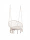 Javier Fabric Swing White L80xW80xH130cm
