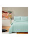Liolios Home Amanda Cuvertură Extra-dublu Microfibra Aqua 220x240cm