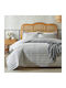 Liolios Home Da Capo Покривало Кингсайз Сив 220x240см