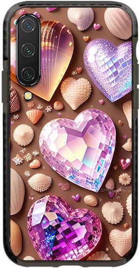 Heart Gems Mobile Phone Case 91925 Multicolor Design for Xiaomi Mi 9 Lite