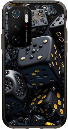 Dunkle Würfel Handyhülle 91885 Mehrfarbiges Design für Xiaomi Poco M3 Pro
